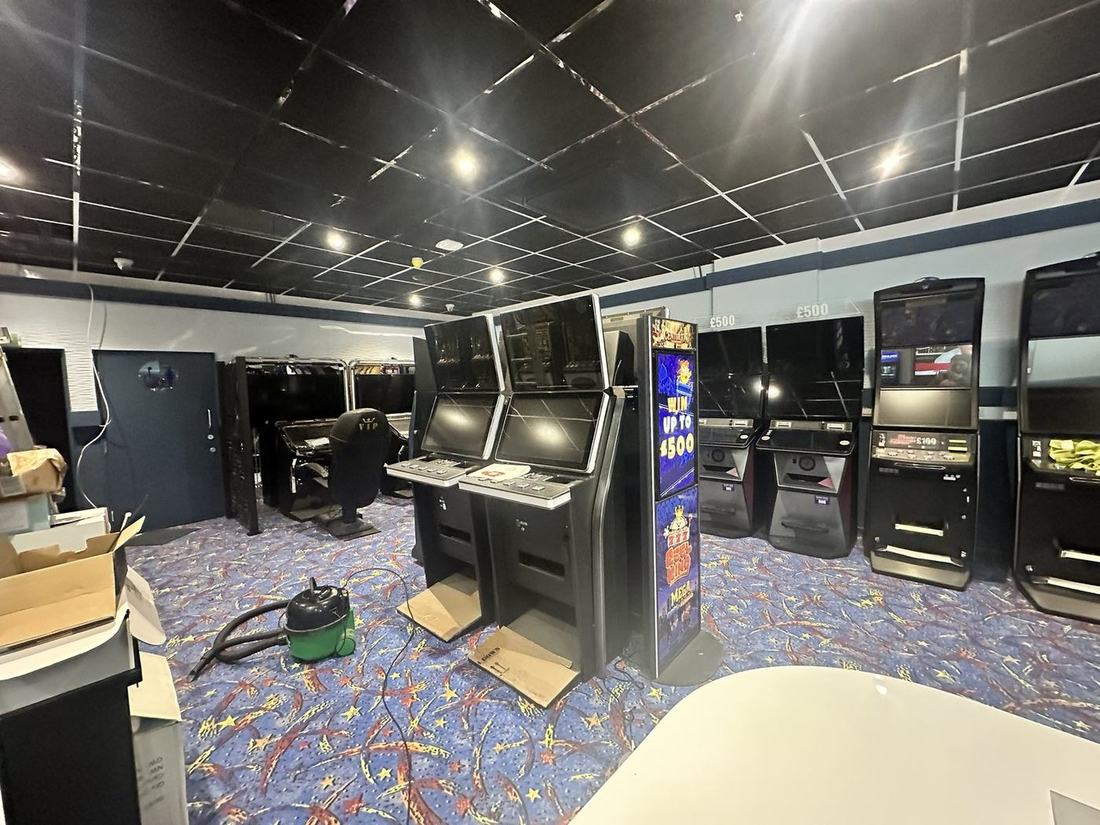 Before: Golden Slots AGC during the fit-out